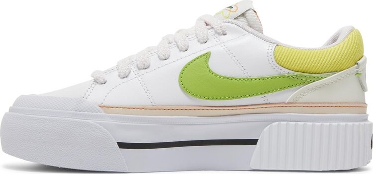 Кроссовки Wmns Court Legacy Lift 'Feel Love', белый — фото 3