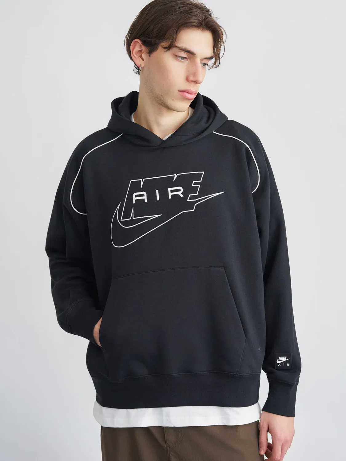 Толстовка 'Air' Nike Sportswear, Black — фото 3