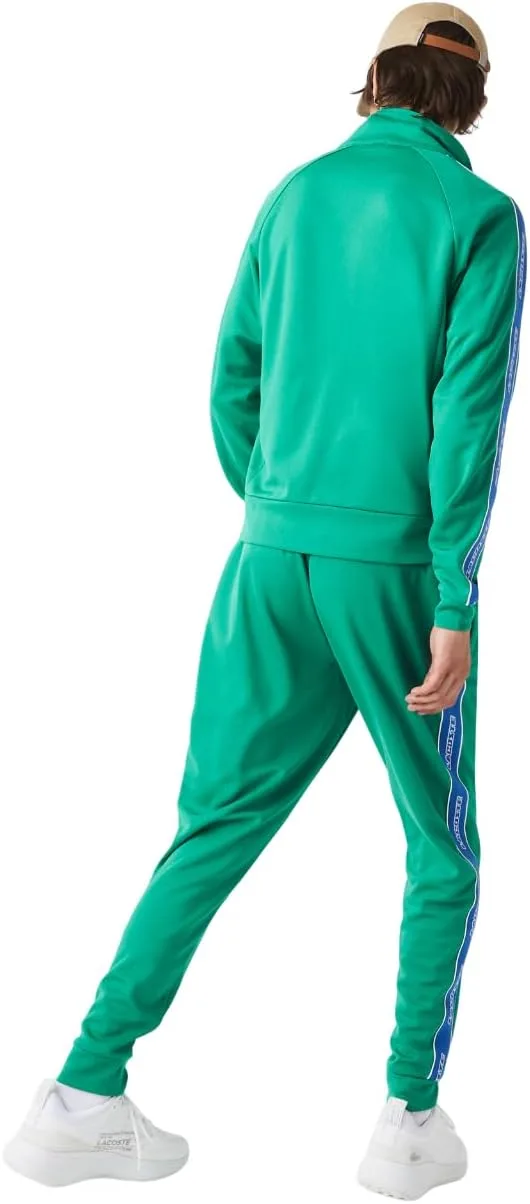 Спортивные брюки Lacoste Heritage с контрастными полосами, зеленый — фото 3