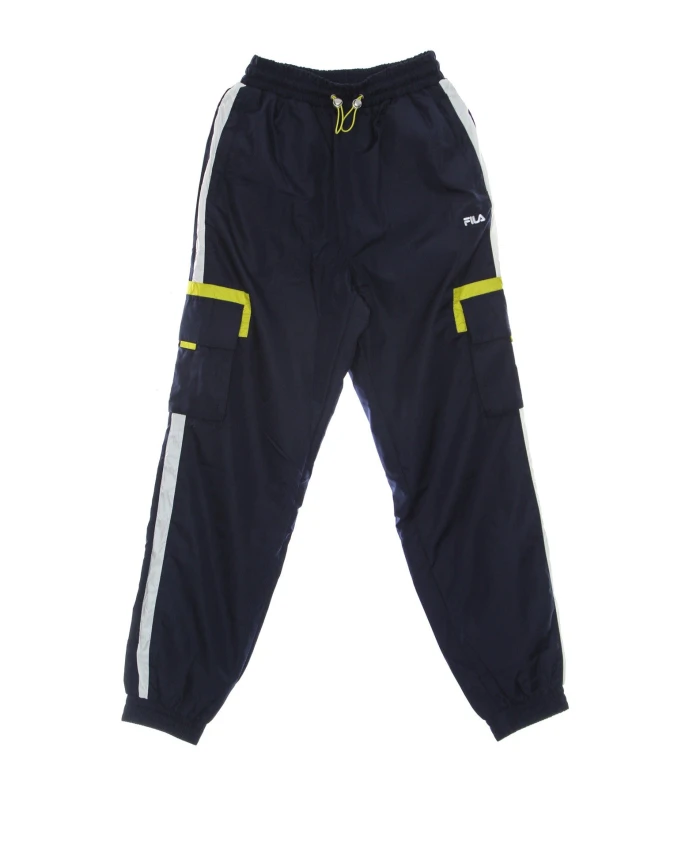 

Тканые спортивные штаны с высокой талией Fila, черный