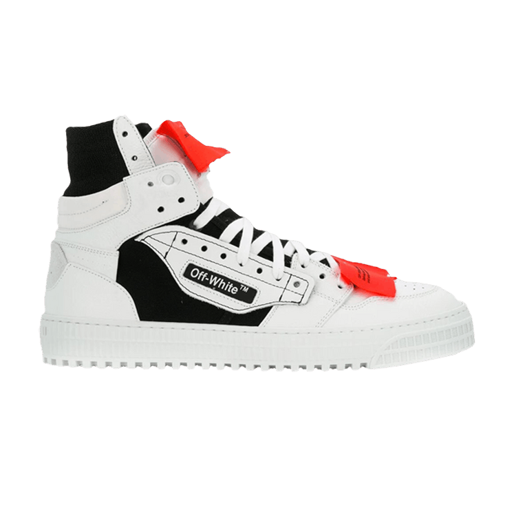 

Кроссовки Off-White Off-Court High 'White Black', белый
