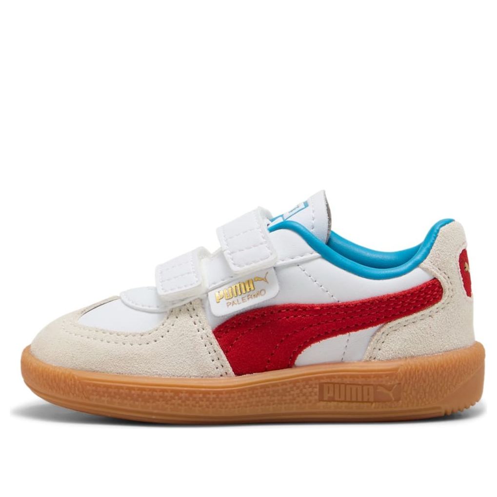 (TD) Puma Palermo Leather 'White Red'