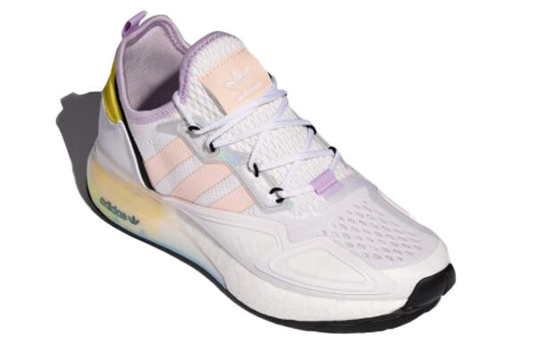 Кроссовки zx 2k boost Adidas, белый — фото 3