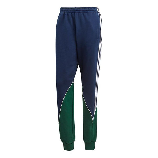 

Спортивные штаны adidas originals B Trf Abs Swtpt Bundle Feet Colorblock Casual Sports Pants Navy Blue, синий