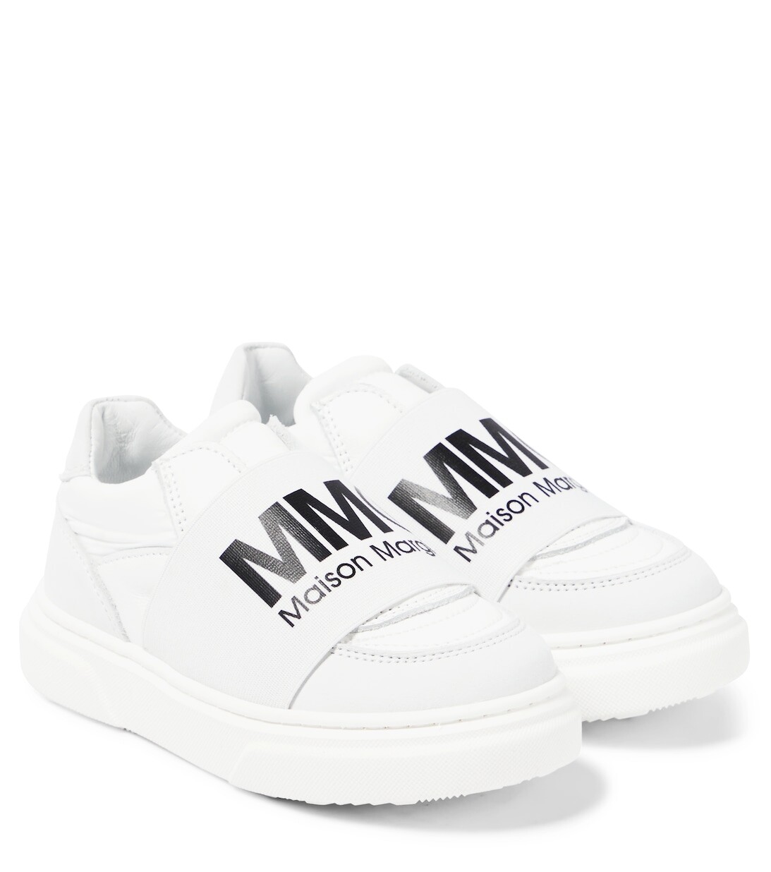

Кожаные кроссовки MM6 Maison Margiela, синий