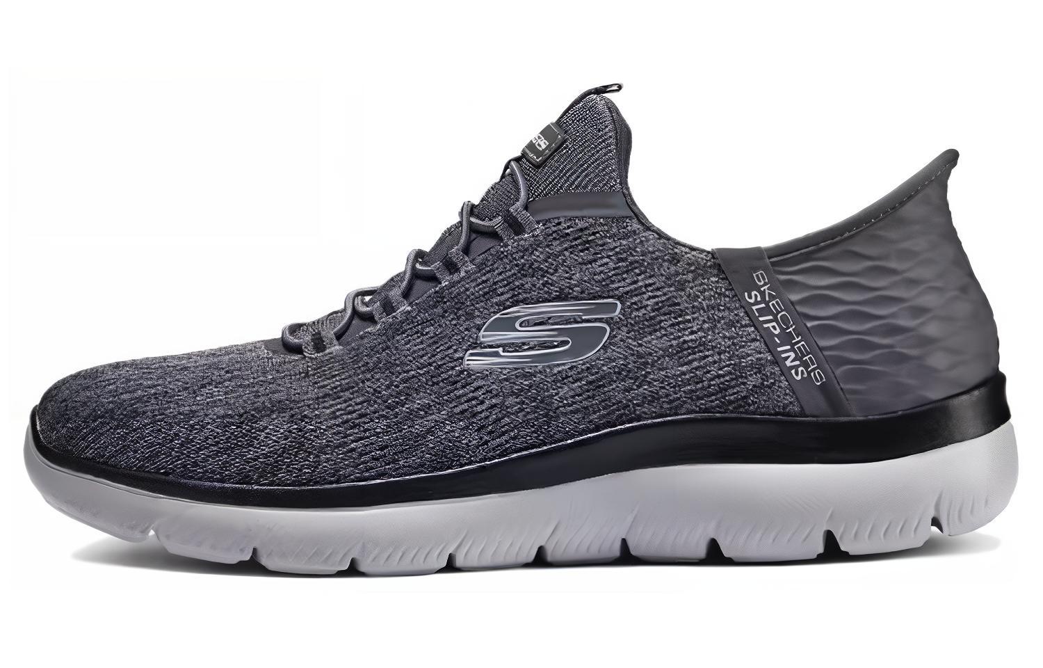 

Кроссовки мужские низкие серые Skechers