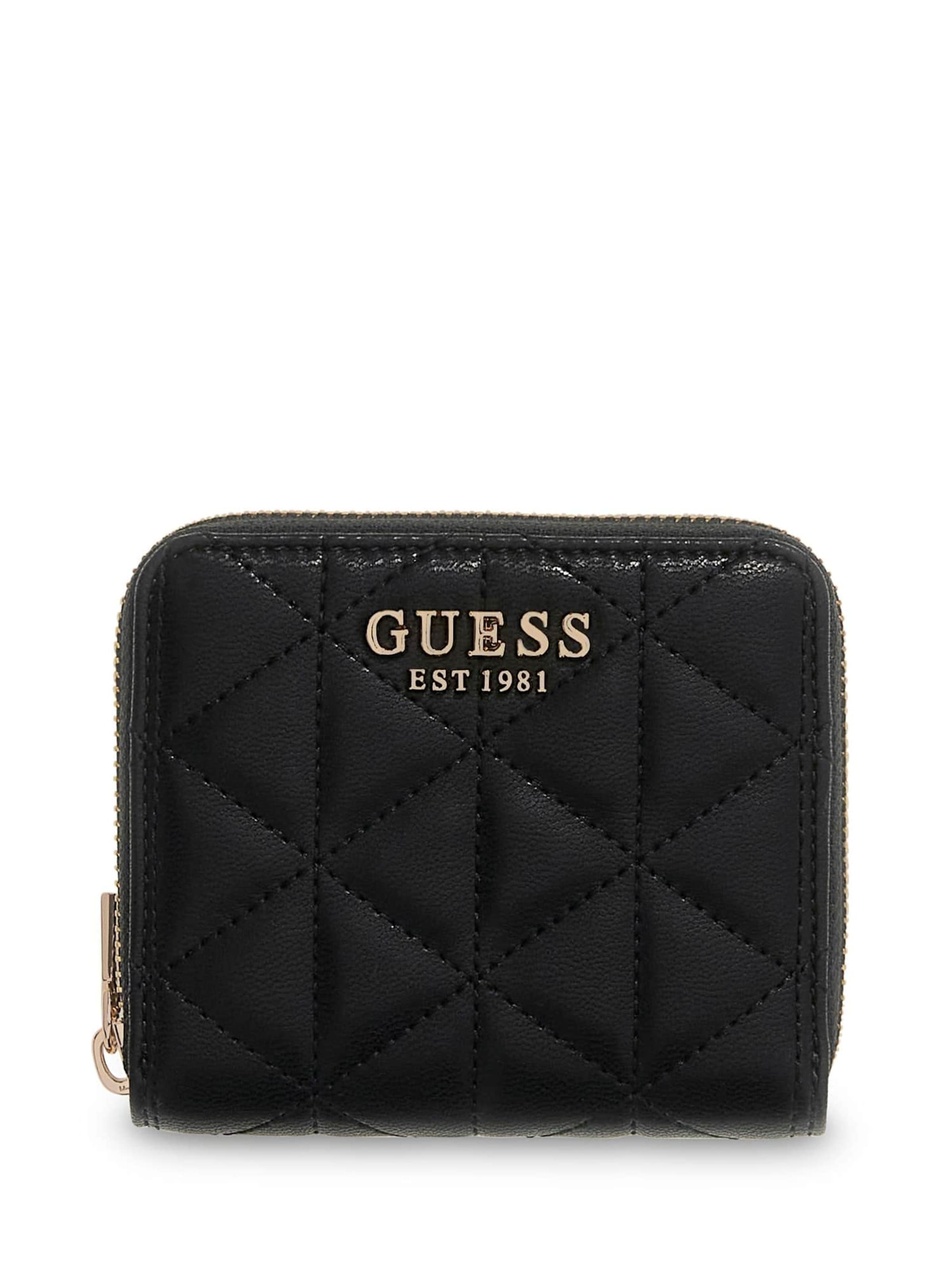 

GUESS Кошелек 'Paisleigh' в черном цвете