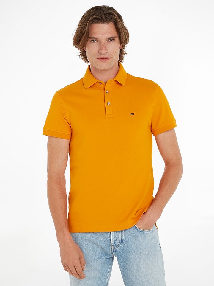 

Поло Tommy Hilfiger, оранжевый