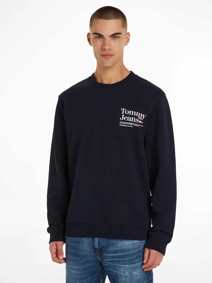 

Толстовка Tommy Jeans "TJM REG MODERN TOMMY TM CNECK", синий