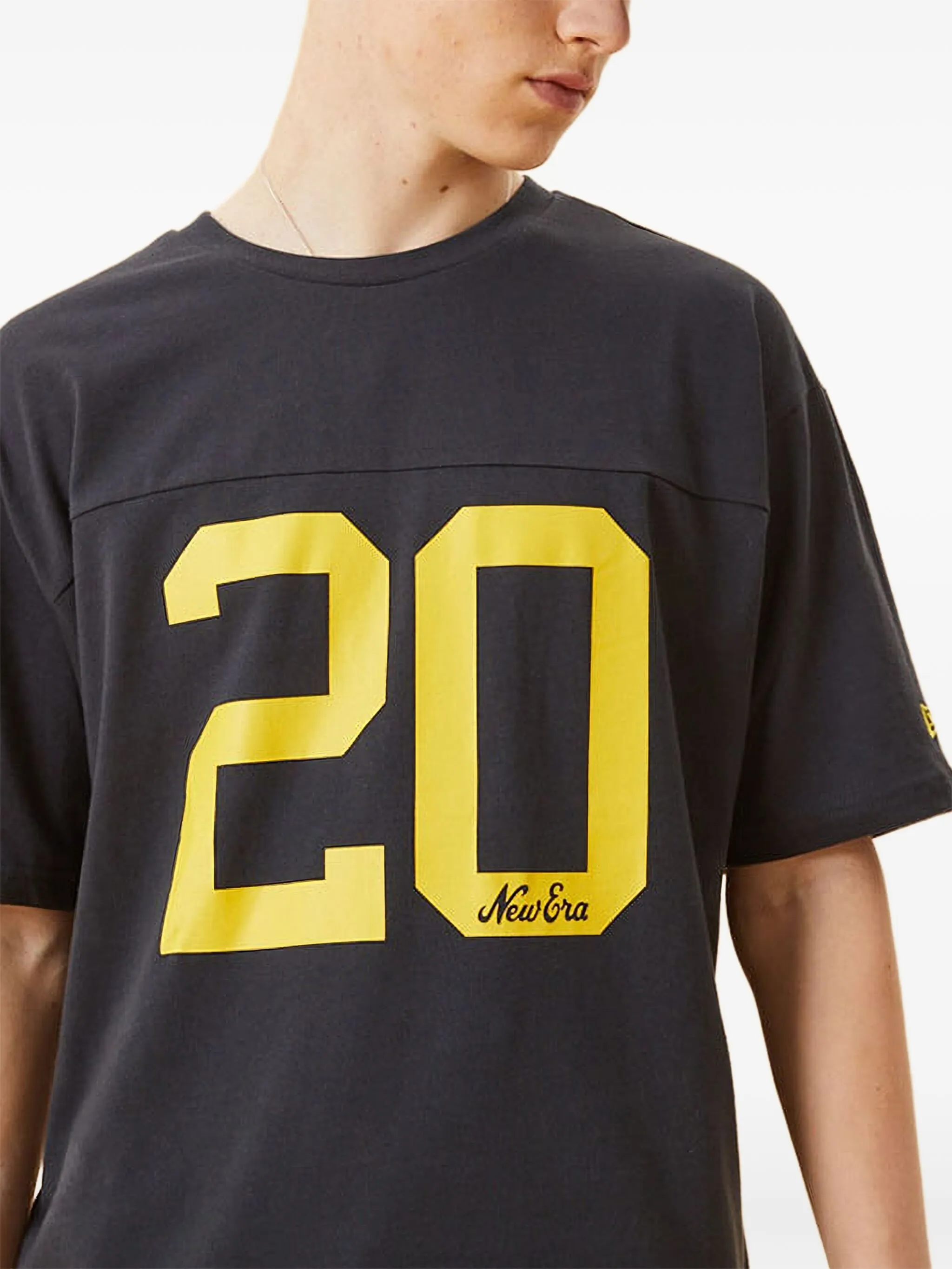 

Футболка Heritage с круглым вырезом New Era Cap, синий