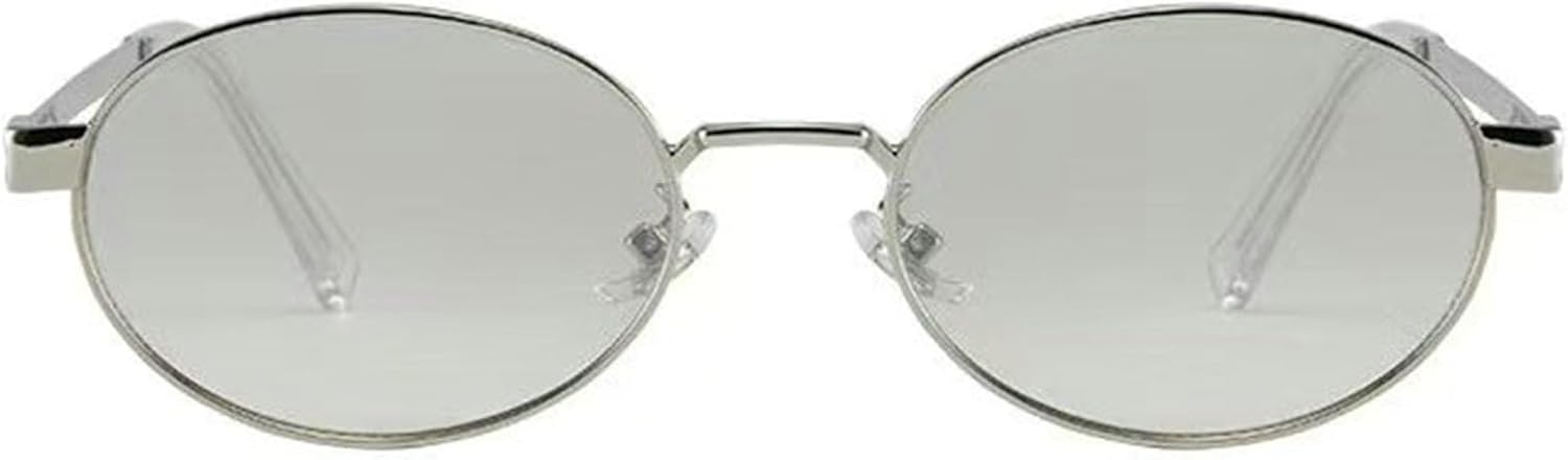 

Солнцезащитные очки Helena Retro Oval для женщин и мужчин. Модные солнцезащитные очки в металлической оправе. Классические дизайнерские солнцезащитные очки с защитой от УФ-излучения UV400, C6