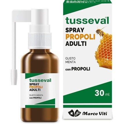 

Прополис-спрей для взрослых со вкусом мяты 30 мл Tusseval