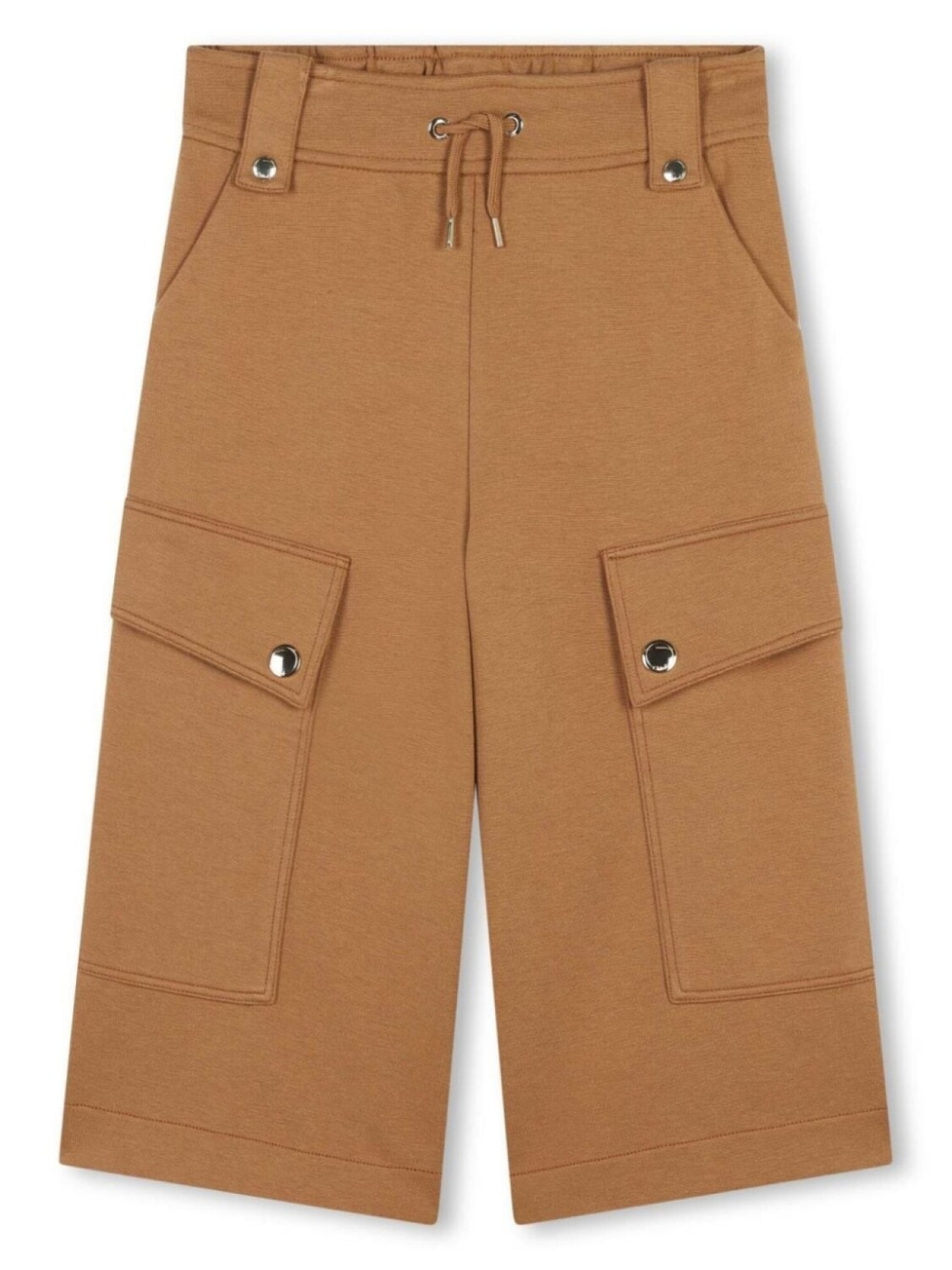 

Chloé Kids широкие брюки карго, коричневый