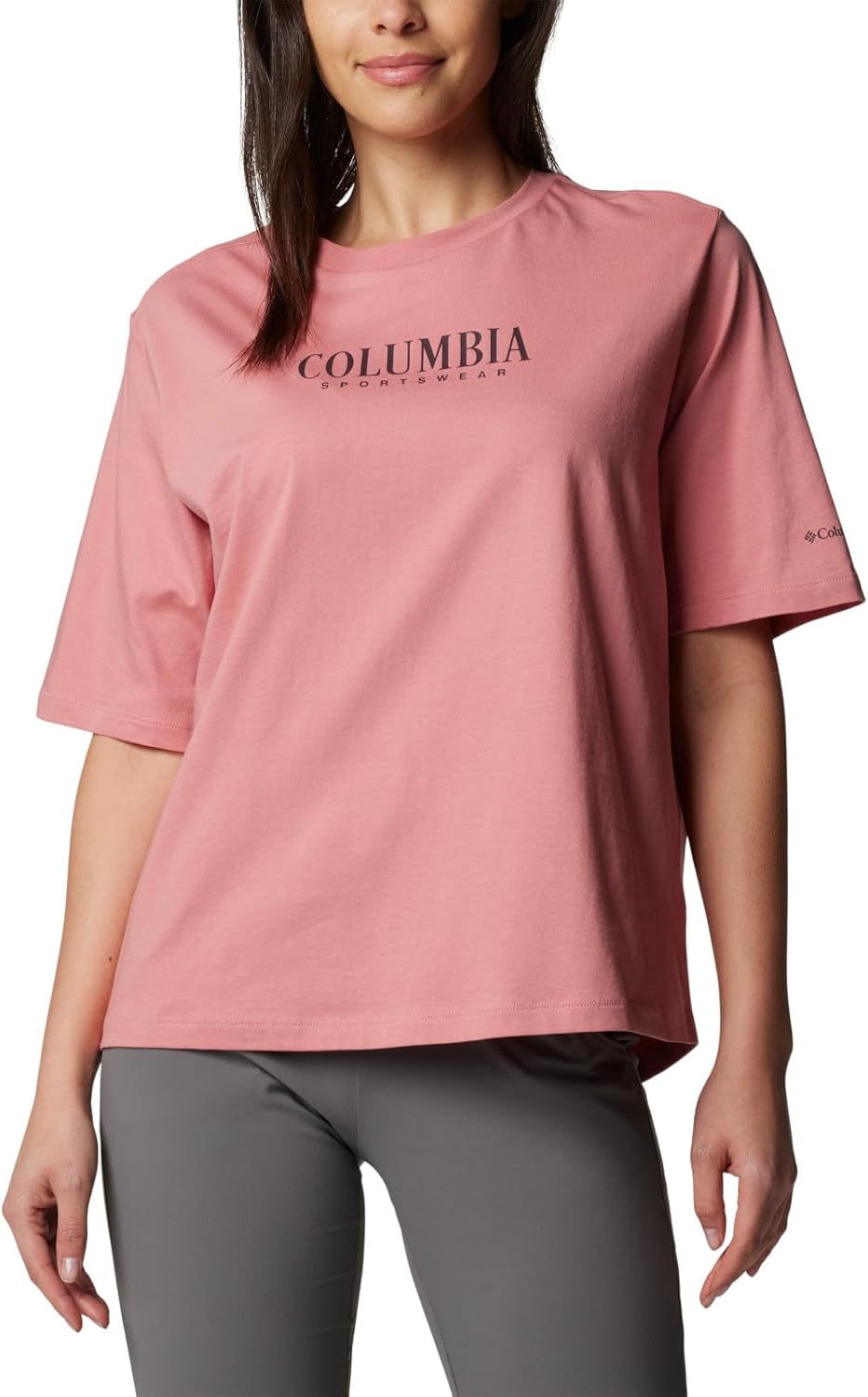 

Женская футболка Columbia North Cascades Relaxed, Pink Agave/Casual Brand