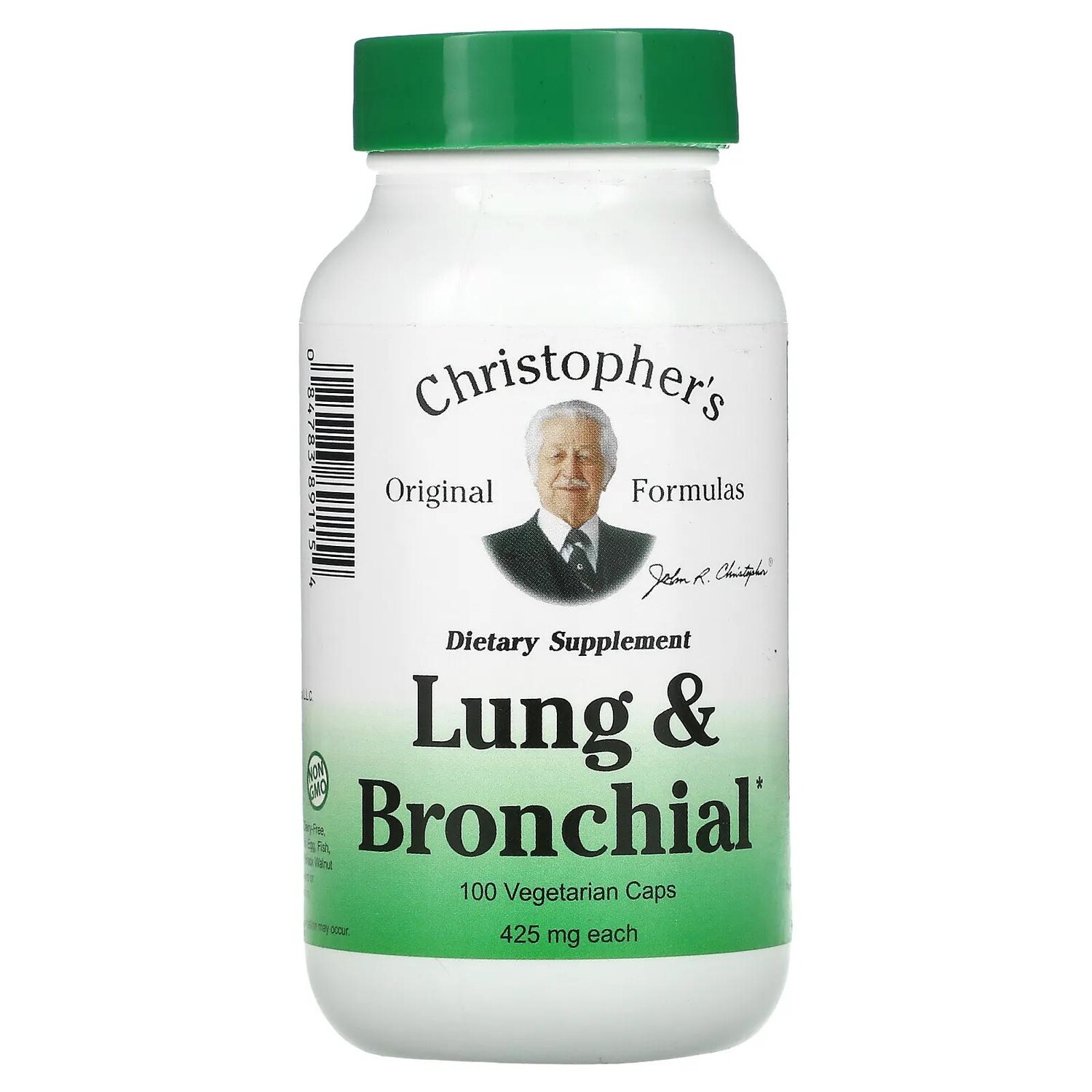 

Christopher's Original Formulas Легкие и бронхи 425 мг 100 желатиновых капсул