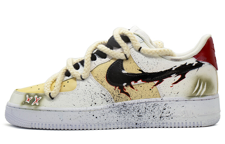 

Кроссовки Nike Air Force 1 Skateboard Shoes Men Low-Top White Black, Белый, Кроссовки Nike Air Force 1 Skateboard Shoes Men Low-Top White Black