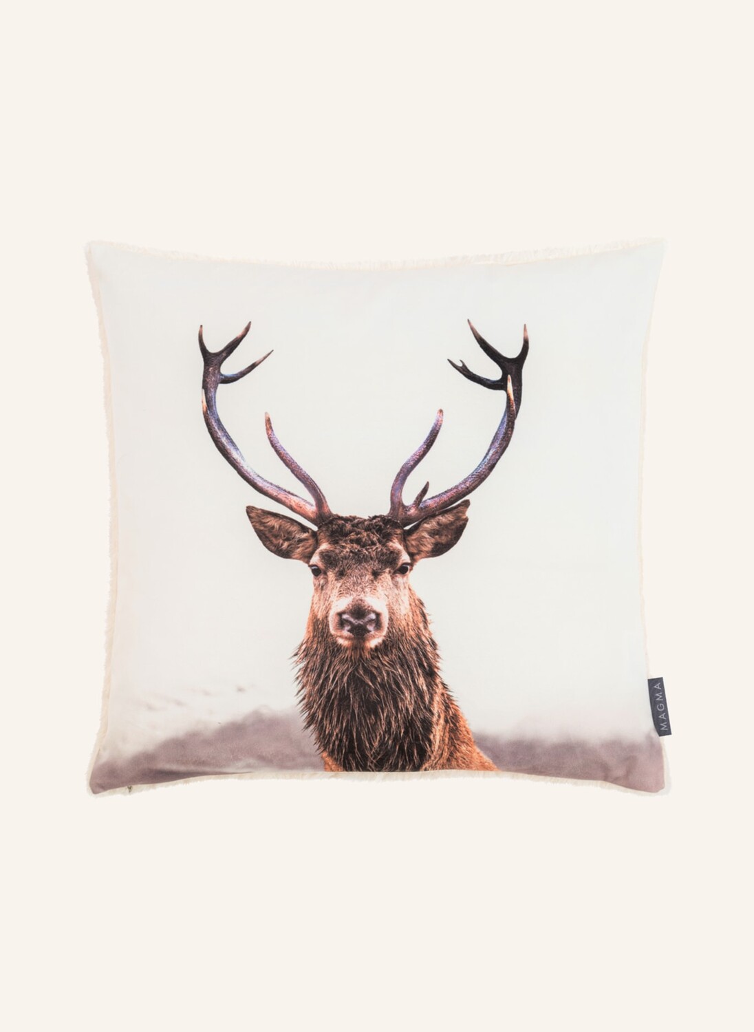 

Декоративная подушка Magma INTO THE WILD, 45x45 см, цвет creme/taupe/orange
