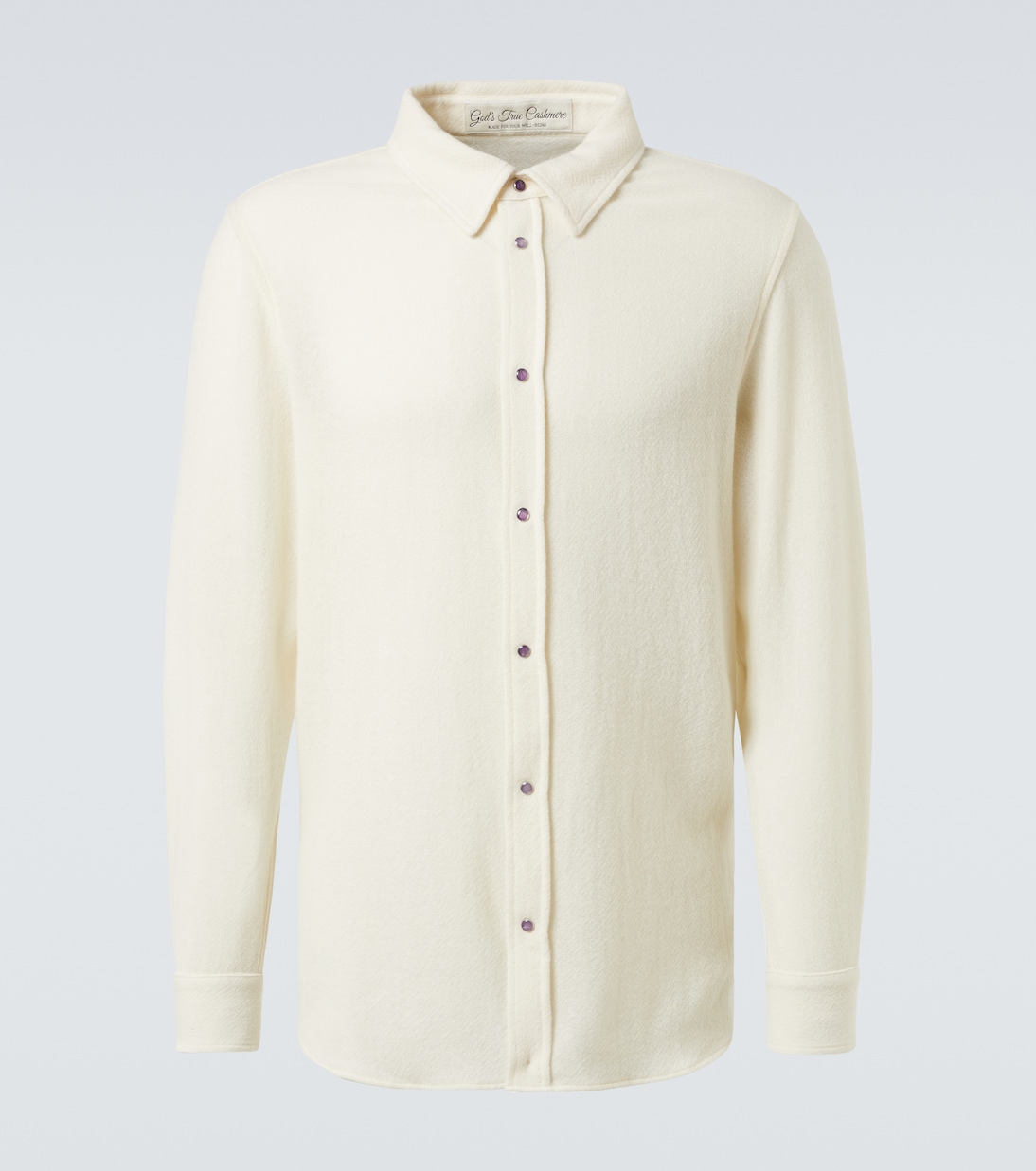 

Кашемировая рубашка God's True Cashmere, слоновая кость