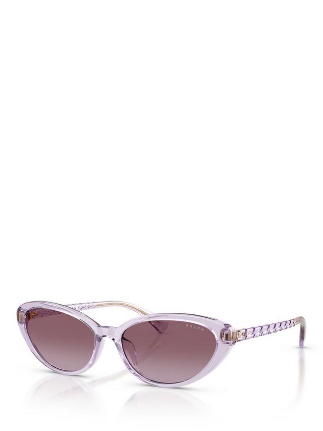 

Женские солнцезащитные очки RA5338 Butterfly Ralph Lauren, Transparent Violet Gradient