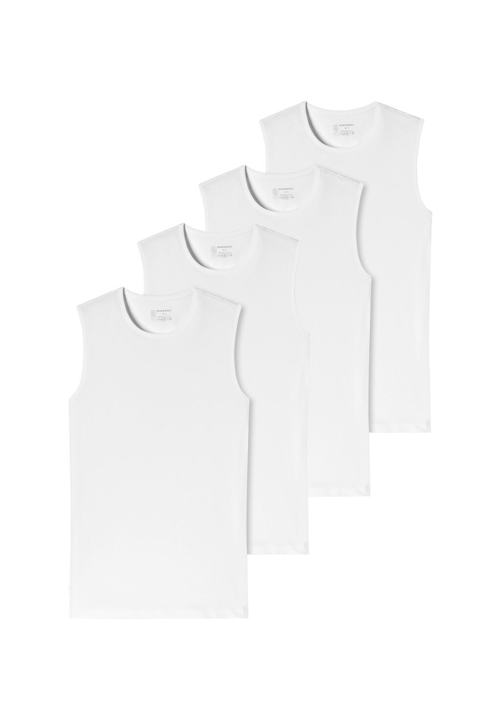 

Базовый слой 4-PACK Schiesser, белый