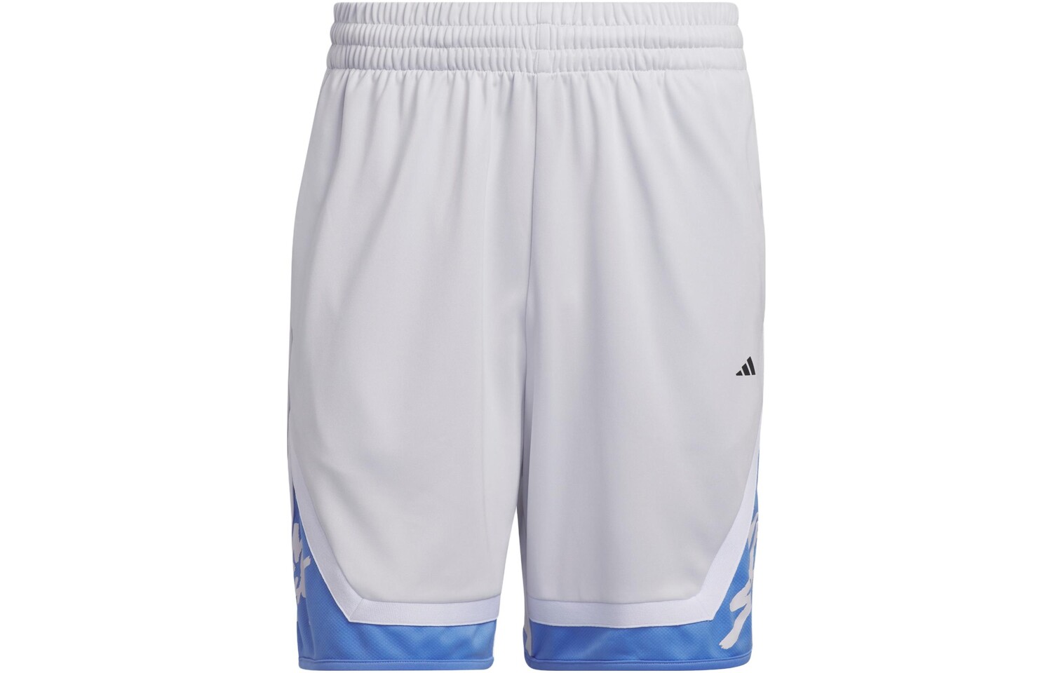 

Баскетбольные шорты мужские белые/серые Adidas, белый/серый