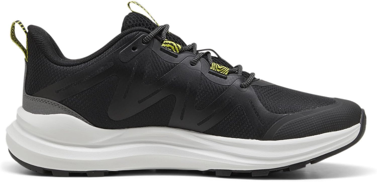 Мужские кроссовки Puma Reflect Lite Trail, черный/серый/темно-серый — фото 3