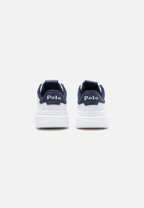 Кроссовки Heritage court super trainers Polo Ralph Lauren, белый/темно-синий — фото 3