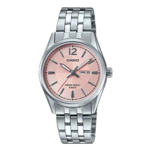 

Часы Casio Retro Fashion Casual Analog Watch 'Silver Rose Pink', розовый