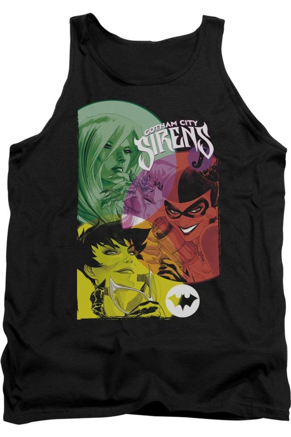 

Бэтмен Gotham Sirens взрослый майка Gildan, черный