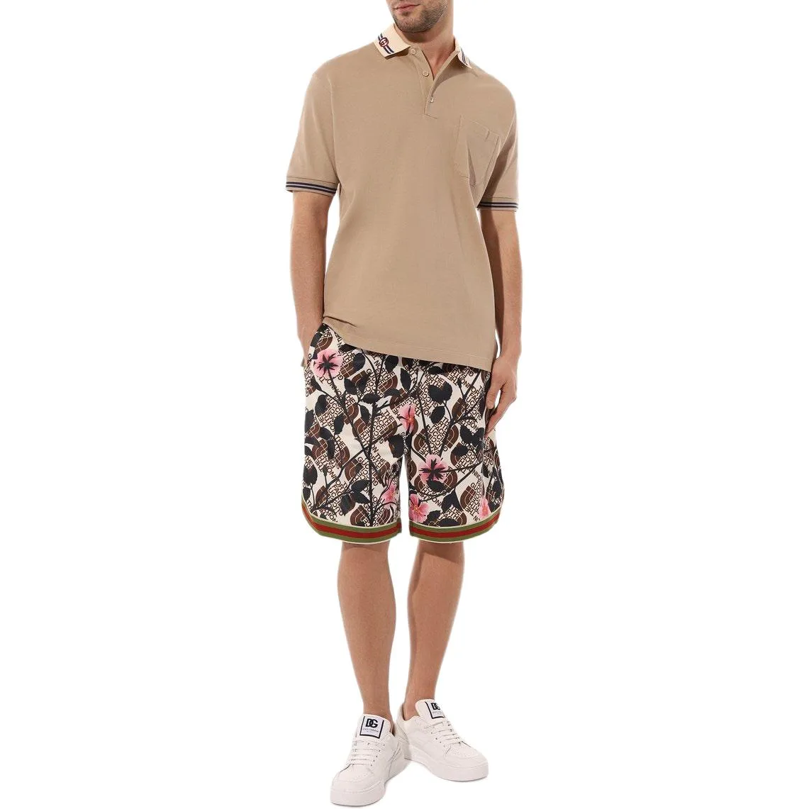 Шорты The North Face GUCCI Casual Мужские Multicolor — фото 3
