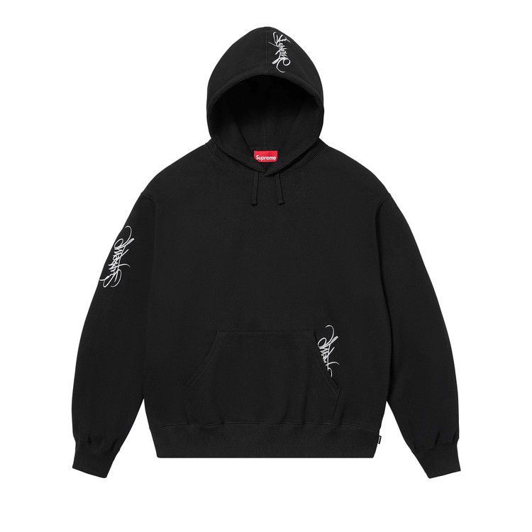

Толстовка Supreme Tag Hooded Sweatshirt, Black