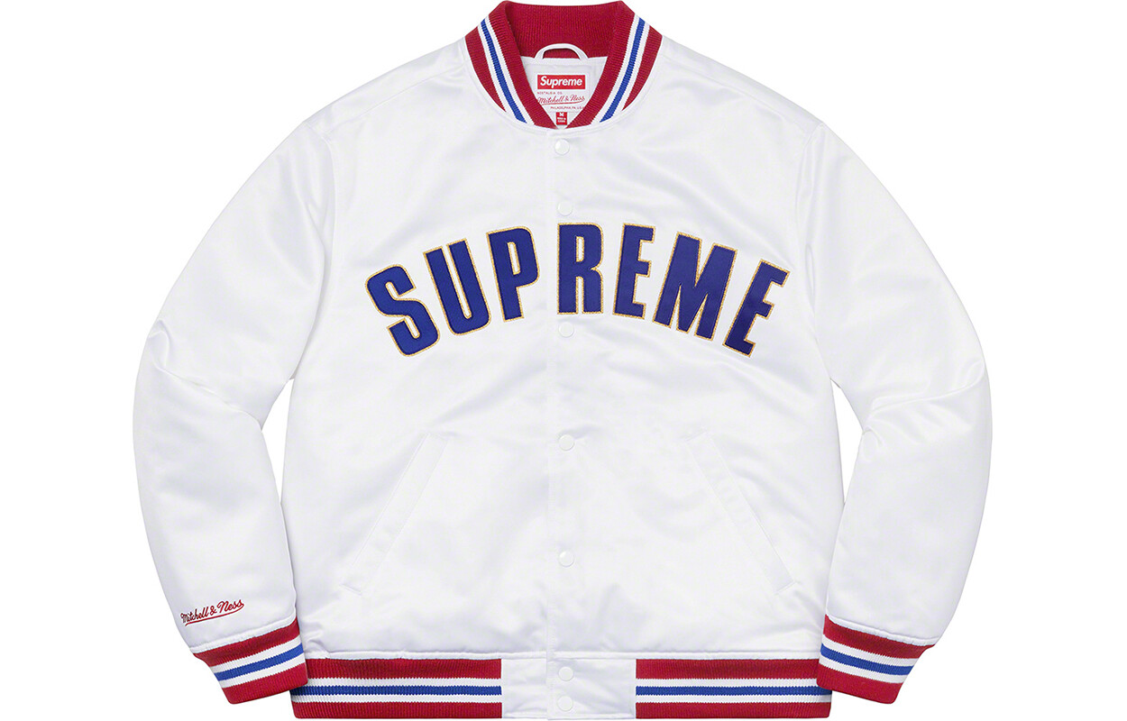 

Куртка Mitchell & Ness X SS21 унисекс Supreme, белый
