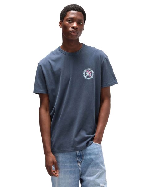 

Футболка, крой обычный TOMMY JEANS, синий