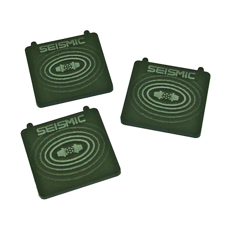 

Космический истребитель — шаблоны сейсмических зарядов, Star Wars - X-Wing Miniatures Gaming Accessories (Litko Aerosystems)