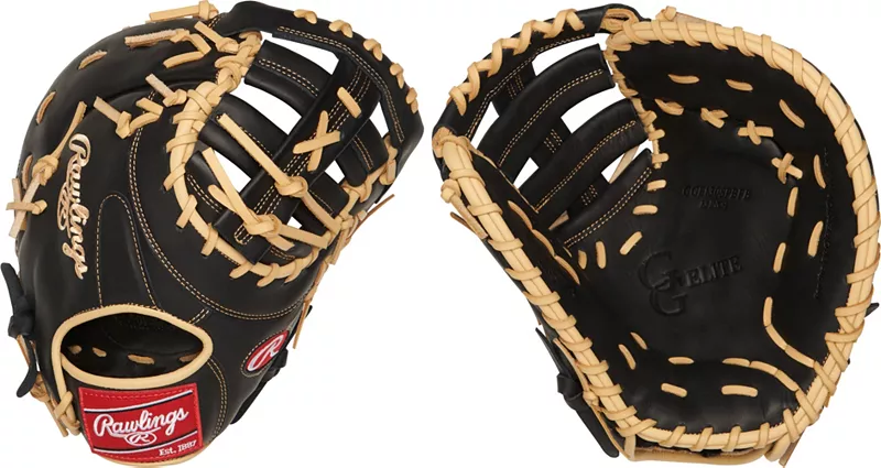 

Перчатки Rawlings 13 дюймов GG Elite Series First Base, черный