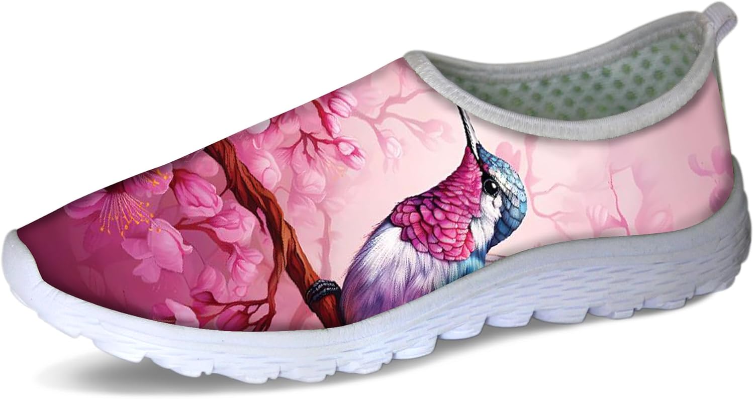 

Кроссовки женские Forchrinse с принтом «корова», обувь без шнурков, милые повседневные кроссовки для ходьбы и бега, легкие, розовый