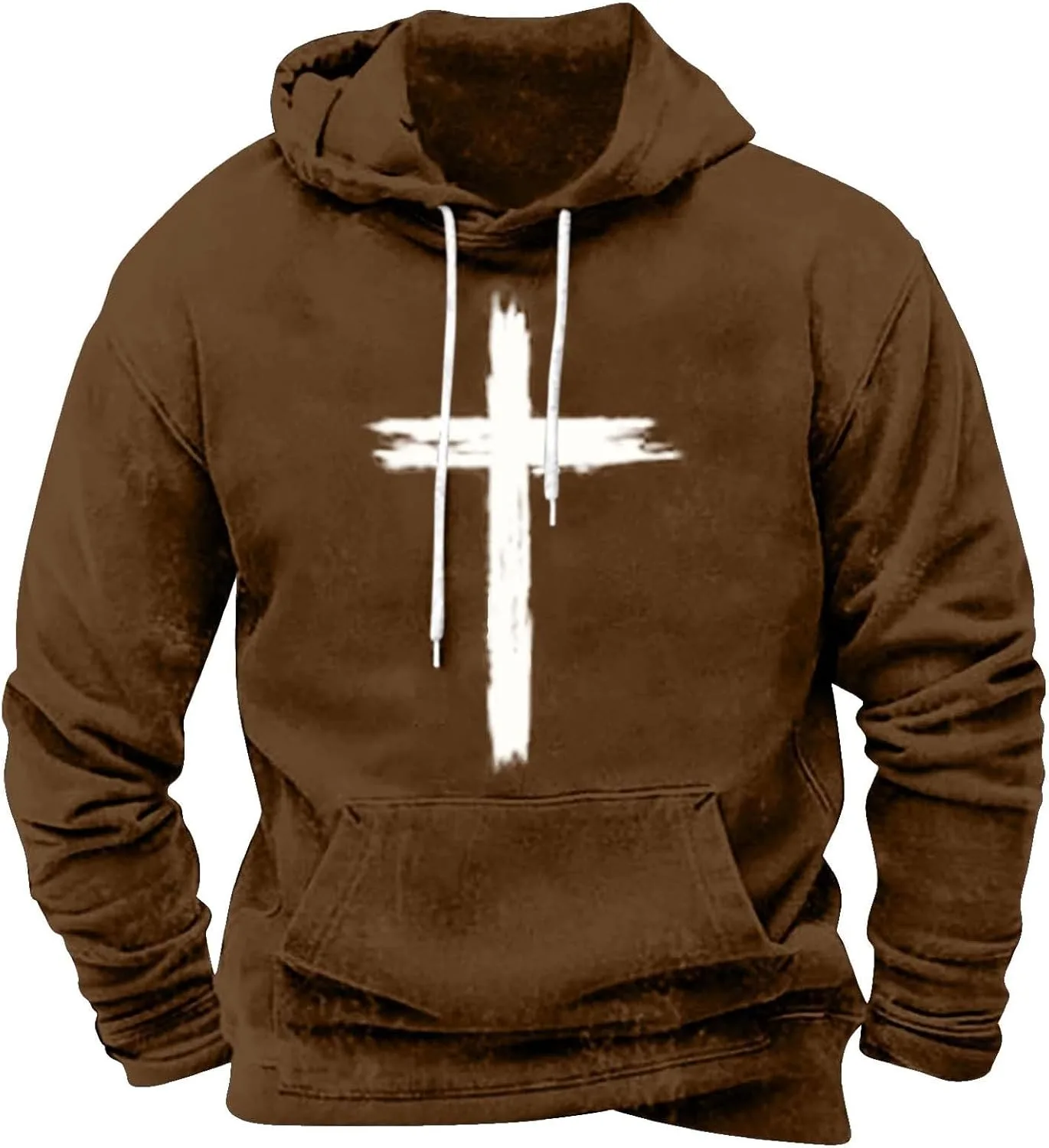 

Толстовка Christian Hoodie с принтом в виде креста