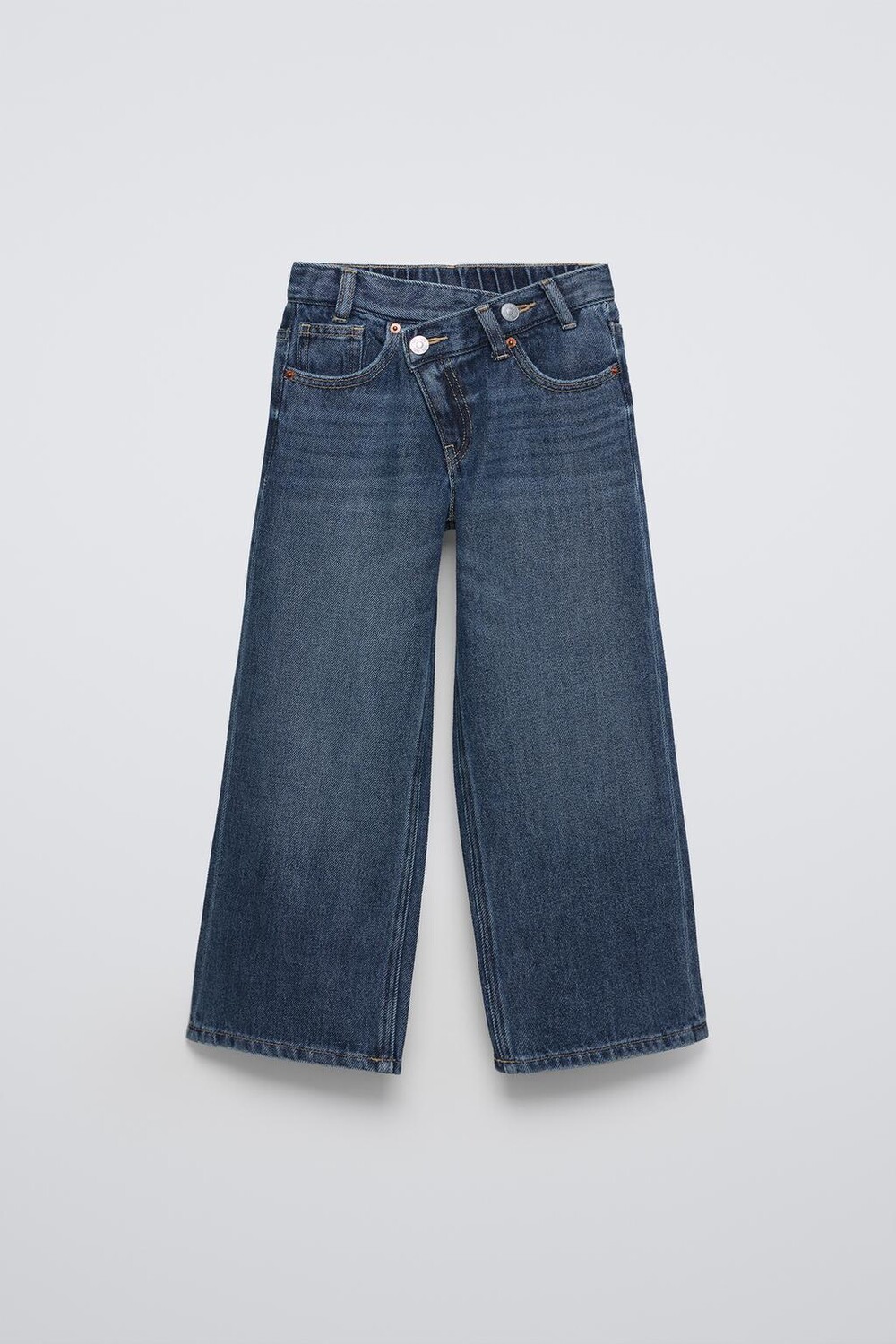 

Джинсы crossover wideleg ZARA, синий