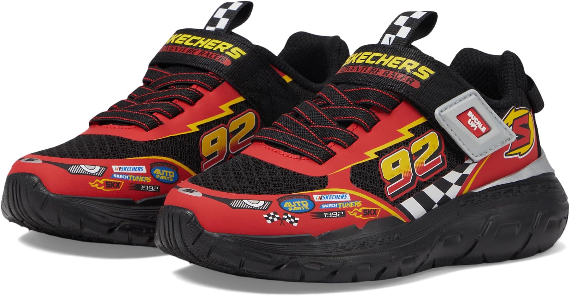 

Кроссовки Skech Tracks 402303L SKECHERS KIDS, цвет Black/Red