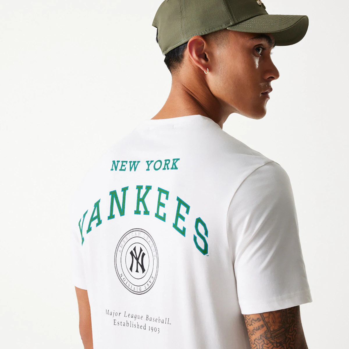 

Футболка New York Yankees MLB Arch Graphic New Era, белый