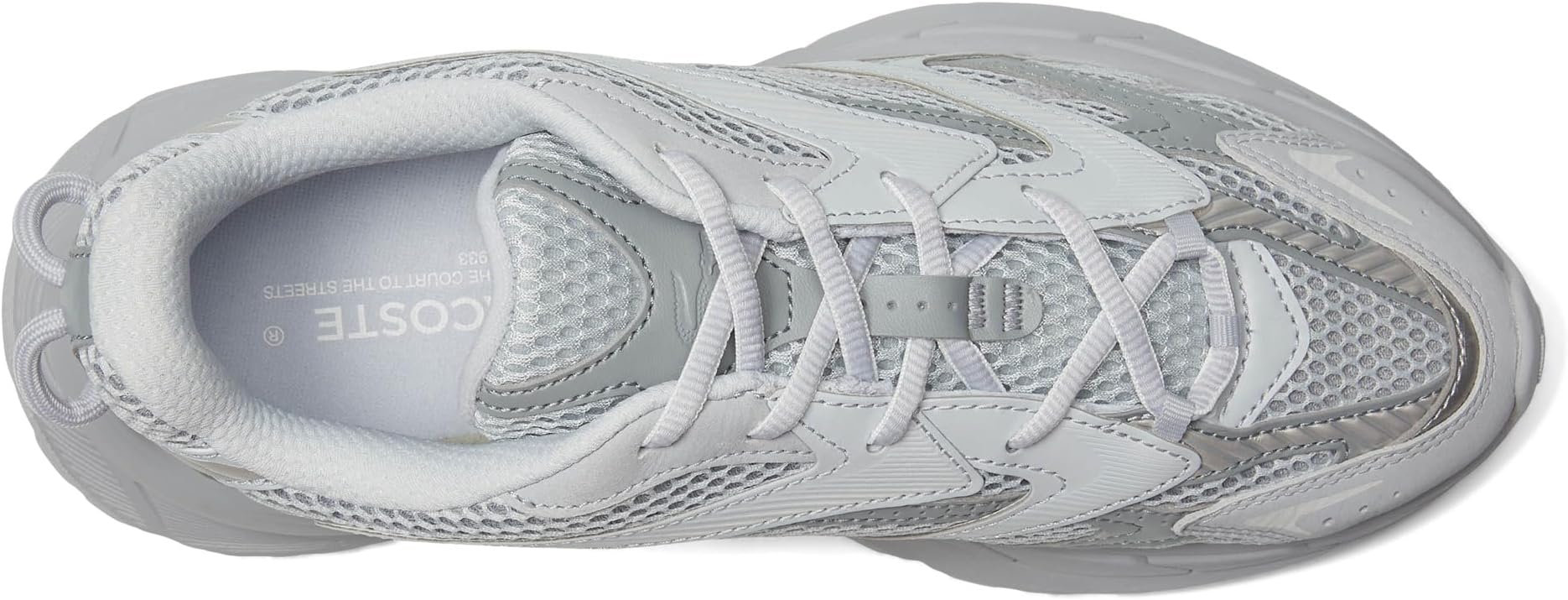 Кроссовки Lacoste L003 Neo Shot Sneakers, цвет Gray — фото 2