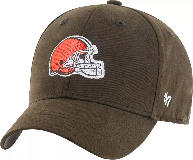 

Детская коричневая регулируемая кепка Cleveland Browns Basic MVP '47