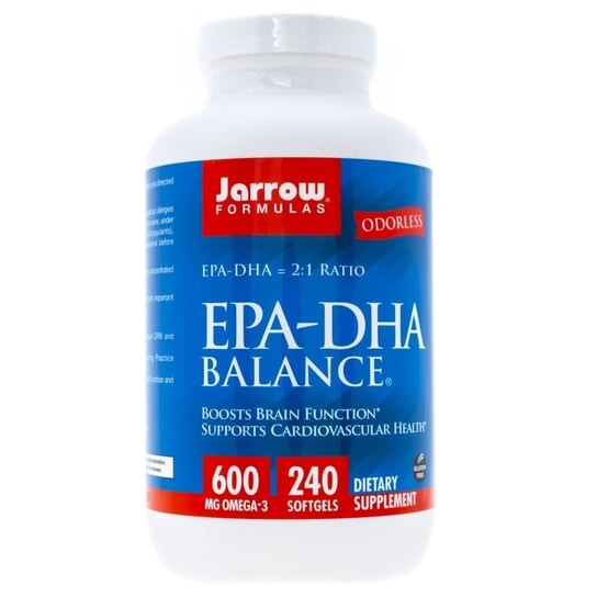 

Jarrow Formulas Диетическая добавка EPA-DHA Balance 600 мг, 240 капсул
