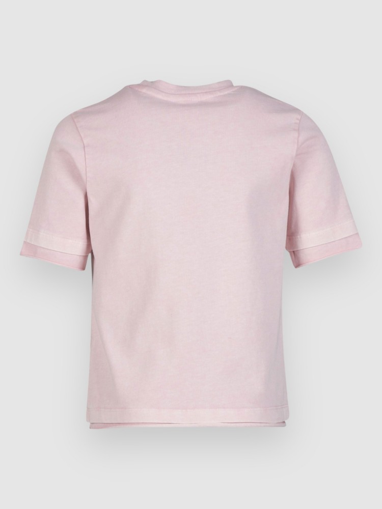 Футболка Urban Classics Washed Jersey Boxy Kids T-Shirt, blushedrose — фото 2