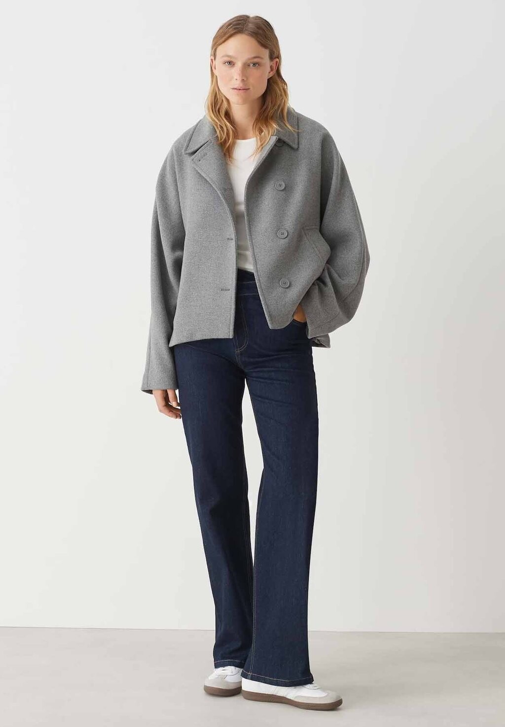 

Джинсы Bootcut WIDE MARLI CRISSCROSS Opus, серый