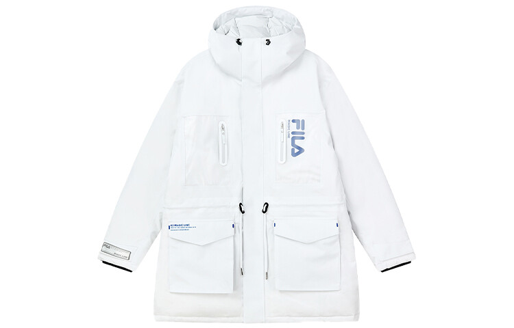 

Мужской пуховик FILA, цвет Cold stone white