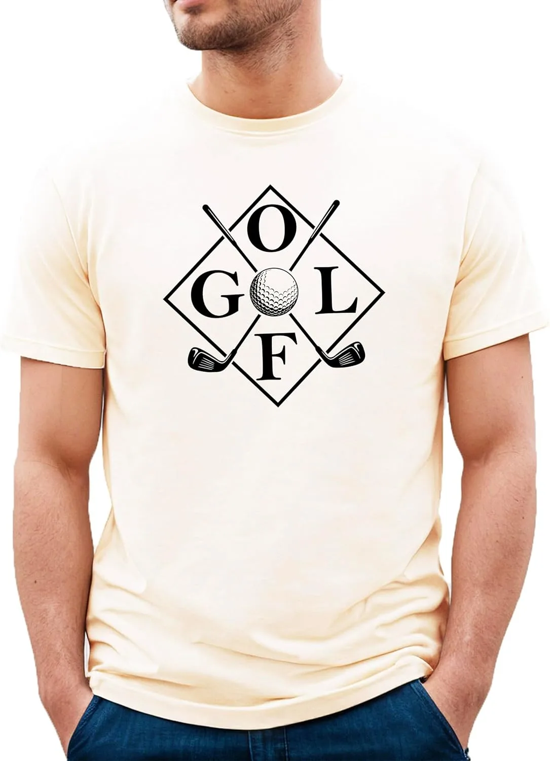 

Футболка для гольфа Olive Loves Apple Trendy Golf Sticks