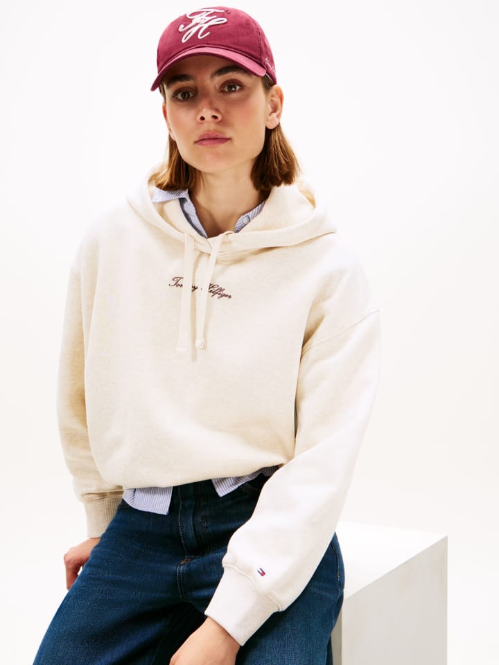 Tommy Hilfiger Худи кремового цвета — фото 4