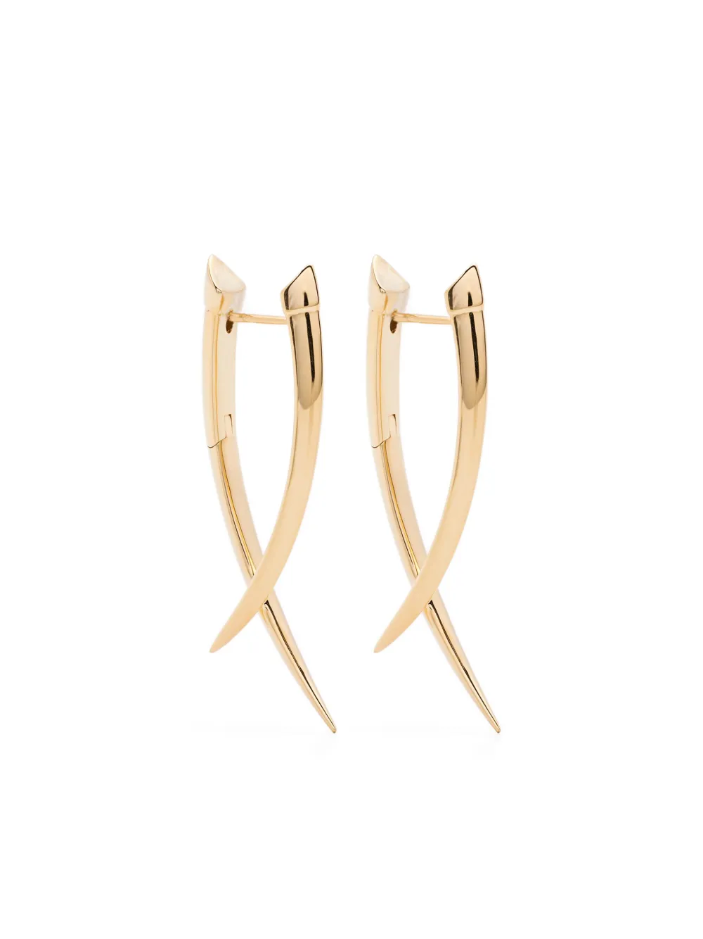 

Серьги Sabre Crossover Shaun Leane, золотой