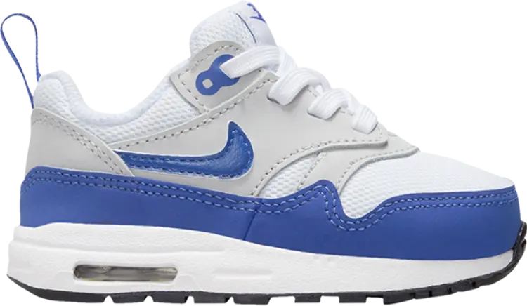 

Кроссовки Air Max 1 EasyOn TD 'Royal Blue', белый